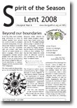 Cover of SOS Lent 08