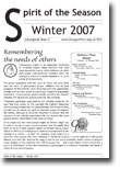 Cover of SOS Winter 07